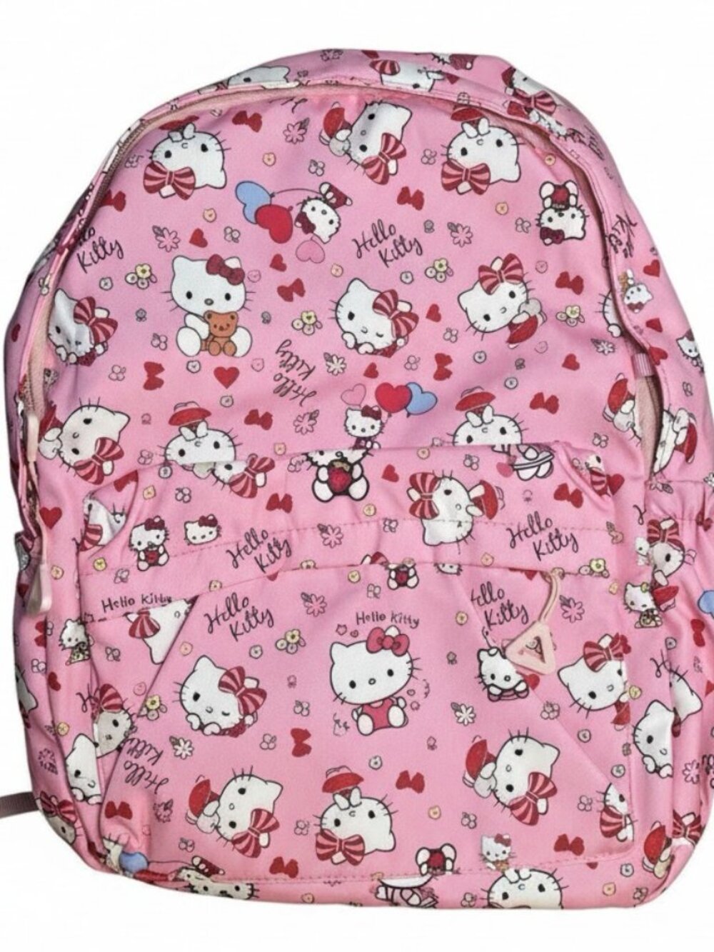 Hello Kitty all over Pink Print Backpack Bookbag Travel Casual Bag